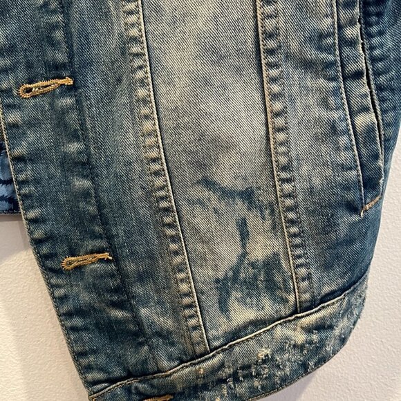 RARE VIVIENNE WESTWOOD X LEE "HIPPIE WAISTCOAT" DENIM PATCH VEST I - Picture 5 of 15